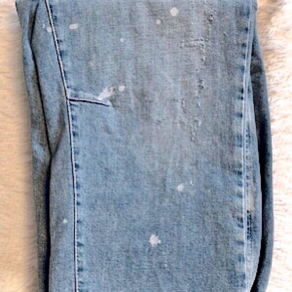 “NEW” Free People Distressed City Slouch Tapered Jean - Picture 8 of 8